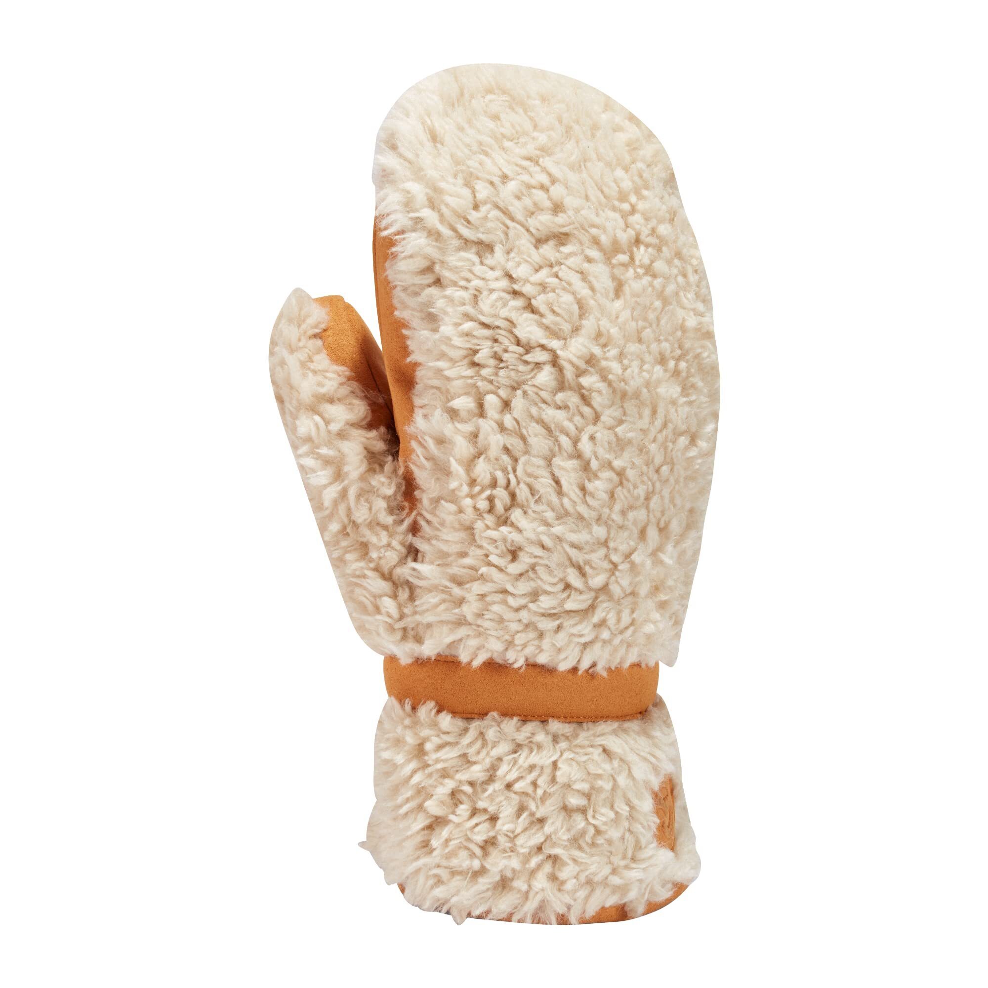 1431 Women's Sherpa Mitten, Cream, Small